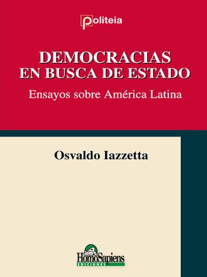 cover image of Democracias en busca de estado